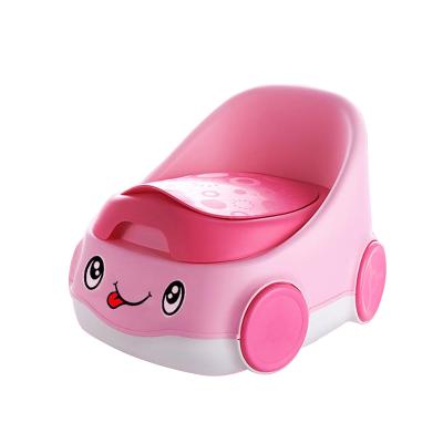 China Eco-freindly Eco-freindly Car Lovely Toilet Trainer Potty Chair Baby Potty Plastic Baby Closestool Baby Training for sale