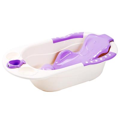 China New Non-Toxic Plastic Baby Tub Eco-friendly Thickened Bathtub Kids Bathtub With Seat for sale