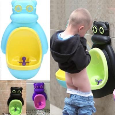 China Non-toxic professional gift baby boy urinal toilet training rack mobile plastic urinal potty children urinal for sale