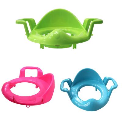 China Non-Toxic High Quality Children's Toilet With Grip Handles Child Toilet Seat Safety And Health Baby Potty Seat for sale