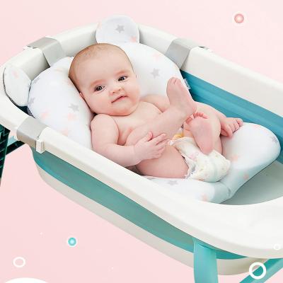 China Suitable For All Hot Selling Baby Bathtub Baby Bath Support Cute Infant Newborn Bath Protection for sale