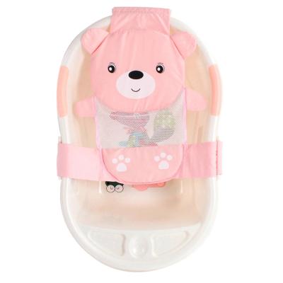 China Eco-Friendly Safety Adjustable Net Safety Adjustable Mini Bath Seat Mini Bathtub Baby Bathtub Support for sale