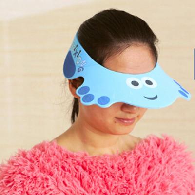 China Sustainable Baby Shower Hat /safe Shampoo Shower Cap For Baby Kids for sale