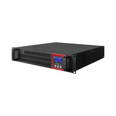 China INSTRUMENTATION 1KVA Rack Mount UPS Uninterruptible Power Supply Single Phase Input/Output With 12V7AH Lead Acid Battery UPS Rack for sale