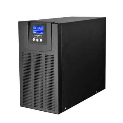 China COMPUTER/Military/Medical/INSTRUMENTATION/Networking 3KVA UPS Uninterruptible Power Supply Single Phase Online Pure Sine Wave with Portable Lead Acid Batteries Battery Holder for sale