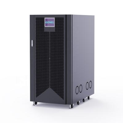 China 20KVA Telecommunication Tower UPS Uninterruptible Power Supply UPS 380V 400V 410V High Power Frequency Online Three Phase Lead Acid Battery Backup for sale