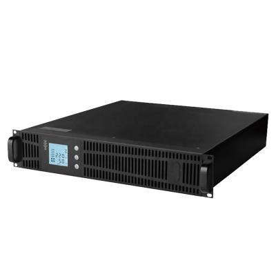 China Telecom 1 - 3 KVA Rack Mount UPS Uninterruptible Power Supply Single Phase Electric Power Rack For Data Center System for sale