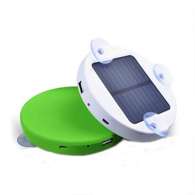 China High Capacity 5200mAh Auto-Patent Window Solar Power Charger Portable Solar Power Sticky Bank For Universal Phone for sale