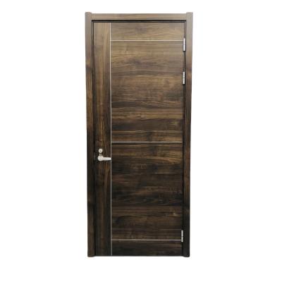 China Customized Modern Solid Wood Internal Single Swing Wood Interior Door for sale