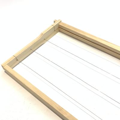 China Grows 2021 Hot Selling Wholesale Bee Frame Langstroth Dadant Pine Wood Unmounted Bee Frame for sale