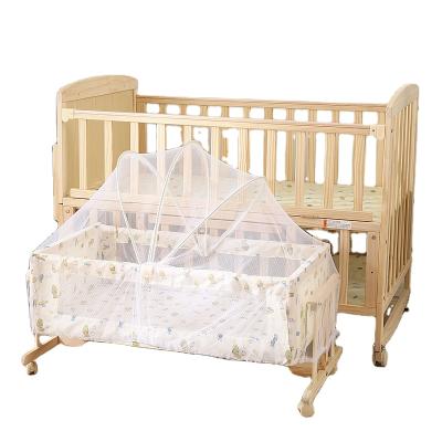 China 2020 Factory Price Modern Hot Sale High Quality Solidwood Toddler Baby Crib Bed Crib Hutch for sale