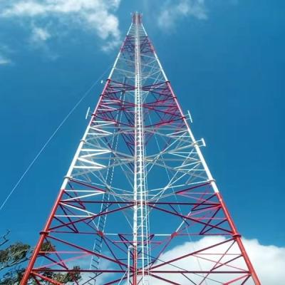 China Torre da estrutura dos pés de aço angulares da torre 3 do tubo da telecomunicação autossuficiente à venda