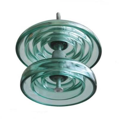 China Antipollution Type Glass Power Line Insulators Electrical Toughened Glass Insulator for sale