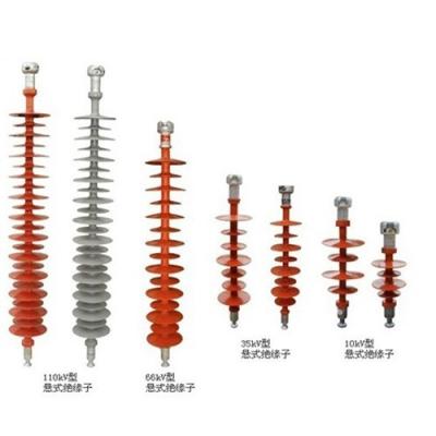 China Suspension Strain Composite Post Insulator 10kv - 110kv Insulation Protection for sale