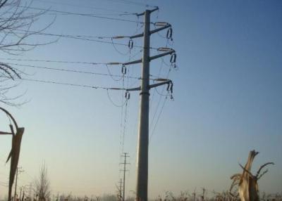 China Single Circuit Electrical Power Transmission Poles Polygonal Pole for sale