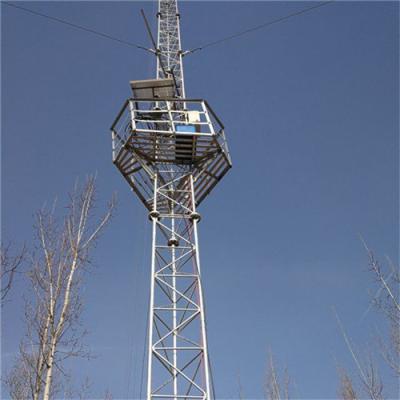 China Mvno verminderde Tubulaire de Celgsm van de Telecommunicatietoren Telecommunicatie Monopole Toren Te koop