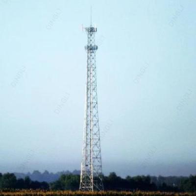 China Self Supporting Steel Telecom Cell Site Tower Singal Transmission Phone 4g Mobile Aerial for sale