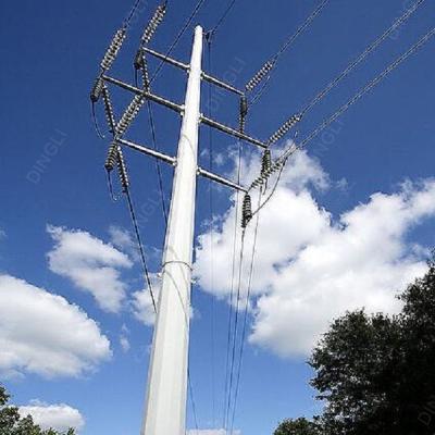 China Power Transmission Electrical Steel Tubular Tower Tubular Steel Pole 10-220KV for sale