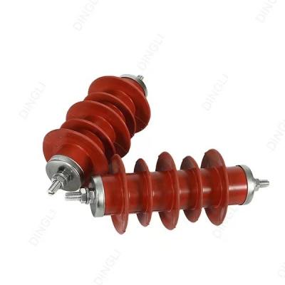 China 10kv 12kv Polymer Lightning Surge Arrester For High Voltage for sale