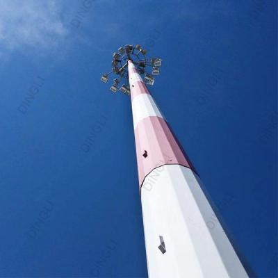 China Van de de Kolomstructuur van het telecommunicatiestaal Monopole Toren van de het Roosterantenne Te koop