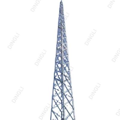 China Telecommunicatie van het Communicatie de Hoekige Toren Staal Zelfstandige Rooster Te koop