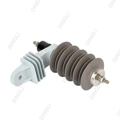 China High Voltage Polymeric Metal Oxide Lightning Arrester 12kv for sale