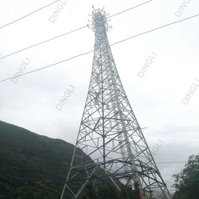 China 45m 4 het Staaltorens Angel Telecommunication Lattice Tower van het Benenrooster Te koop