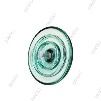 China 33kV Electric Glass Insulators U40B/110 Glass Power Line Insulators for sale