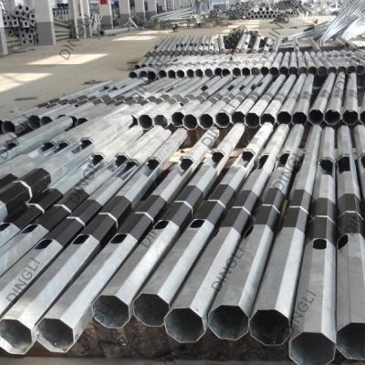 China 10kV-550kV Transmission Line Galvanized Steel Poles Towers for sale