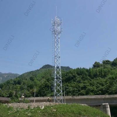 China Van communicatie toren 3 Roostertelecommunicatie de Benen Gegalvaniseerde Zelfsteun van de Staalbuis Te koop