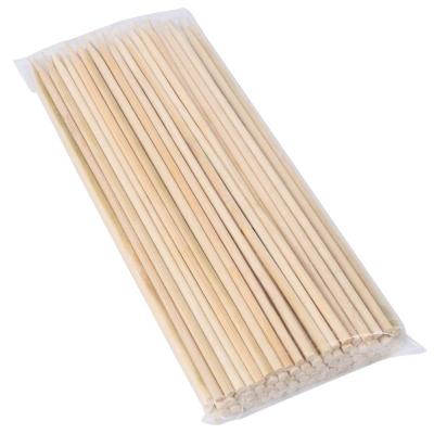 China China Easily Cleaned Cheap Price Offering Different Size Round Bamboo Sticks Skewer for sale