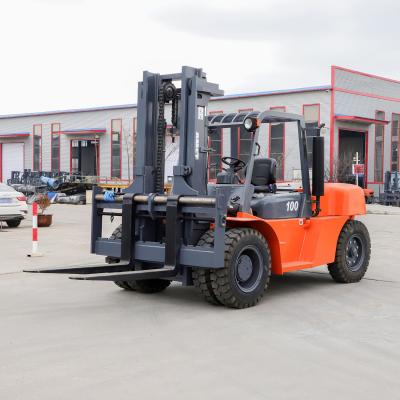 Cina Forklift diesel con motore cinese da 10 tonnellate CPCD100 3m 3,5m 4m 4,5m 5m 5,5m 6m Mast Tcm/Linde/Yale/Toyota/Crown/Hyster/Ep/Heli/Hangcha in vendita