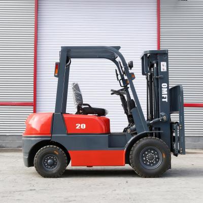 China 3000-7000mm Lift Height 2ton Diesel Forklift with Tcm/Linde/Yale/Toyota/Crown/Hyster/Ep/Heli/Hangcha Engine 500mm Load Center for sale