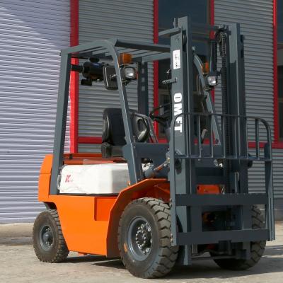 China 2.5t Counter Balance Diesel Forklift Truck Min. Width of Right Angle Stacking 4110mm for sale