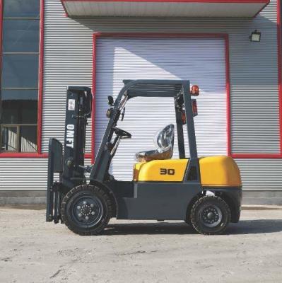 China OMFT 3 Ton Forklift Truck with Japanese Isuzu Engine and Automatic Transmission for sale