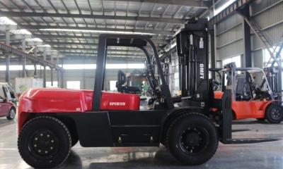 China Euro II/III/IV and Us EPA Standard Ce ISO SGS 12ton Diesel Forklift with Fork Positioner for sale