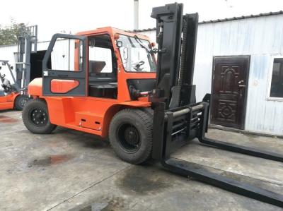 China 12t Heavy Diesel Forklift Fd120 with Cabin and Fork Positioner Ce ISO SGS Certified for sale