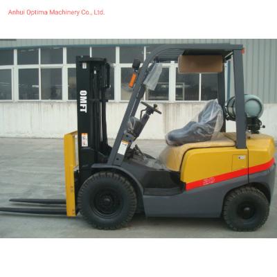 China CPQY20 LPG Gas Dual Fuel Petrol LPG Gasoline Forklift Fg20 with Impco Tcm Model Omft 2t for sale