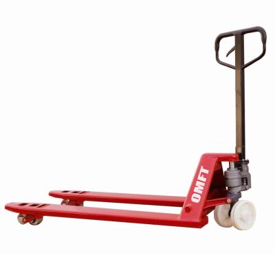 China CBY20 2 Ton 2000 Kg Steel and PU Material Hydraulic Manual Hand Pallet Truck Pallet Jack for sale