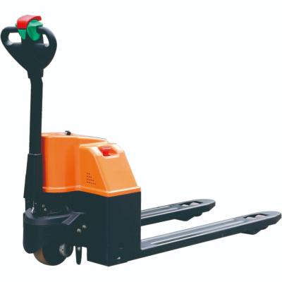 China Steel Rubber Electric Pallet Truck with Full Electric Design and 1300kg Load Capacity for sale