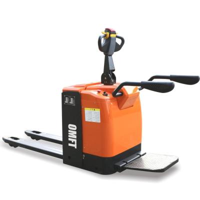 China Electric Hydraulic Pallet Truck 2.0 Ton Full Electric with Curtis Controller 1450mm Height for sale