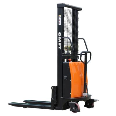 China 1.0ton 1.0t Electric Pallet Stacker Semi-Electric Pallet Stacker Truck and Technology for sale