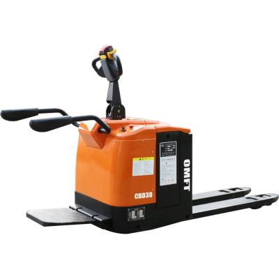 China 3 Ton 3 T Powered Pallet Truck Full Electric Pallet Truck Battery Operated Pallet Truck for sale