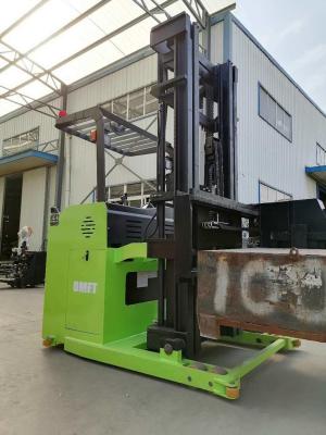 China Vna 3-Way 1.5t Mini Pallet Stacker Electric Pallet Forklift with Battery 48V/400ah for sale