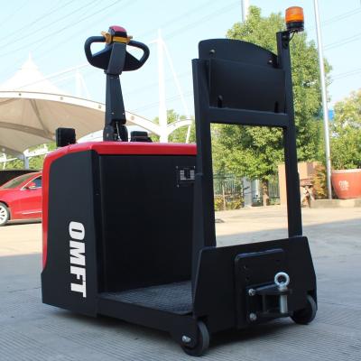 China 3ton 6ton Tow Tractor on Electric Ride Model with The Electromagnetic Brake System for sale