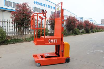 China Self-Propelled Order Picker with Free Battery Charger and 2X24/0.4 Driving Motor for sale