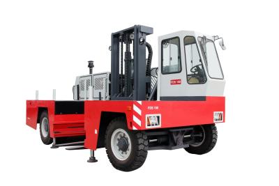 China Extra Long Cargo Side Loading Ce ISO CPCD50 3600mm Lift Height Diesel Side Loader Forklift Truck for sale