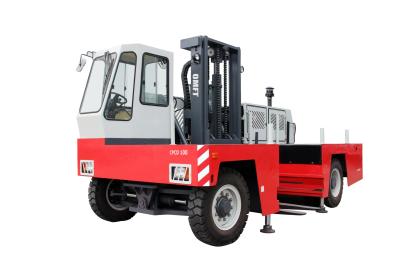 China Extra Long Cargo Side Loading Ce ISO Lift height 3600mm 6ton Diesel Side Loader Forklift Truck for sale