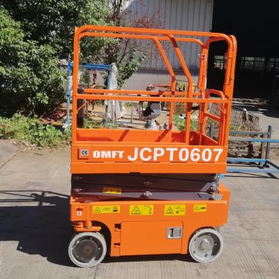 中国 JCPT 電動自走型水力自動シザーのリフティングプラットフォーム 4m 6m 8m 10m 12m 14m 販売のため