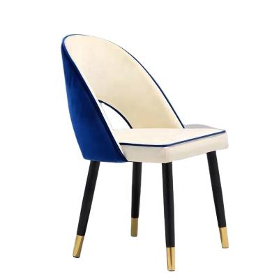 China Simple Design Modern Cheap Nordic Quality Modern House Velvet Dining Chair Luxury Dining Chairs for sale